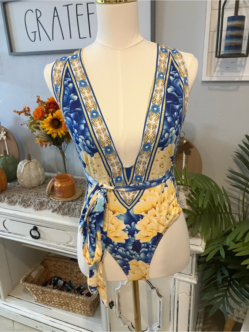 One piece swimsuit